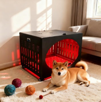 Light Lounge™ Red Light Therapy Pet Crate