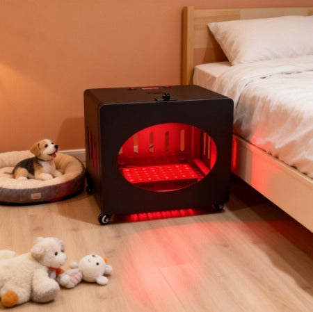 Light Lounge™ Red Light Therapy Pet Crate