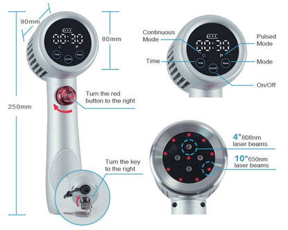 HD-CureX Laser Therapy Device